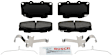 2003 Toyota Tacoma - Front Ceramic Brake Pad Set, 2.7L 4Cyl, Blue Series
