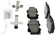 2003 Toyota Tacoma - Front Ceramic Brake Pad Set, 2.7L 4Cyl, Blue Series
