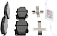 2003 Toyota Tacoma - Front Ceramic Brake Pad Set, 2.7L 4Cyl, Blue Series