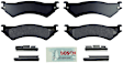 2005 Ford E-350 Super Duty - Rear Semi-metallic Brake Pad Set, 5.4L 8Cyl, Blue Series