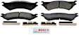 2005 Ford E-350 Super Duty - Rear Semi-metallic Brake Pad Set, 5.4L 8Cyl, Blue Series