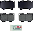 BE812 Front Blue Series Ceramic Brake Pad Set
