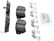 2008 Kia Optima - Rear Ceramic Brake Pad Set, Blue Series