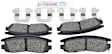BE814H Rear Blue Series Ceramic Brake Pad Set
