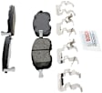 BE815AH Front Blue Series Ceramic Brake Pad Set