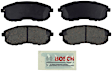 BE815B Front Blue Series Ceramic Brake Pad Set