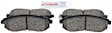BE815B Front Blue Series Ceramic Brake Pad Set