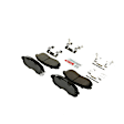 BE815BH Front Euroline Series Ceramic Brake Pad Set