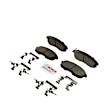 BE815BH Front Euroline Series Ceramic Brake Pad Set