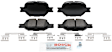2000 Toyota Celica - Front Ceramic Brake Pad Set, Blue Series