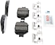2000 Toyota Celica - Front Ceramic Brake Pad Set, Blue Series