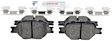 2000 Toyota Celica - Front Ceramic Brake Pad Set, Blue Series