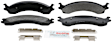 2000 Dodge Ram 2500 - Front Semi-metallic Brake Pad Set, 8.0L 10Cyl, Blue Series