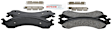 2000 Dodge Ram 2500 - Front Semi-metallic Brake Pad Set, 8.0L 10Cyl, Blue Series