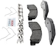 2005 Ford Excursion - Front Semi-metallic Brake Pad Set, Blue Series