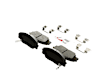2011 Honda Civic - Front Ceramic Brake Pad Set, 2.0L 4Cyl, Blue Series