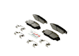 2011 Honda Civic - Front Ceramic Brake Pad Set, 2.0L 4Cyl, Blue Series