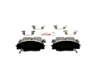 2011 Honda Civic - Front Ceramic Brake Pad Set, 2.0L 4Cyl, Blue Series