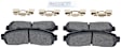 BE833H Front Blue Series Ceramic Brake Pad Set