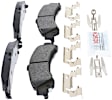 2003 GMC Yukon - Rear Ceramic Brake Pad Set, 4.8L 8Cyl, 4WD, Blue Series