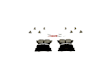 BE835H Rear Blue Series Ceramic Brake Pad Set