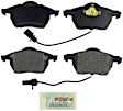 BE840 Front Blue Series Semi-metallic Brake Pad Set