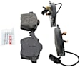 BE840 Front Blue Series Semi-metallic Brake Pad Set