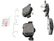2005 Mercury Mariner - Front Semi-metallic Brake Pad Set, 2.3L 4Cyl, Blue Series