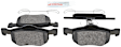 2005 Mercury Mariner - Front Semi-metallic Brake Pad Set, 2.3L 4Cyl, Blue Series