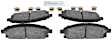 BE855H Front Blue Series Semi-metallic Brake Pad Set