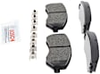 BE856AH Front Blue Series Semi-metallic Brake Pad Set