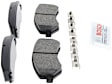 BE856AH Front Blue Series Semi-metallic Brake Pad Set
