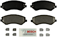 BE856H Front Blue Series Semi-metallic Brake Pad Set