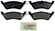 2007 Dodge Grand Caravan - Rear Semi-Metallic Brake Pad Set, Blue Series