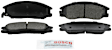 BE864 Front Blue Series Ceramic Brake Pad Set