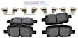 BE865H Rear Blue Series Ceramic Brake Pad Set