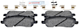 BE866H Front Blue Series Ceramic Brake Pad Set