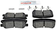 BE868H Rear Blue Series Ceramic Brake Pad Set