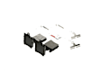 2008 Mercedes Benz CLK350 - Rear Semi-metallic Brake Pad Set, 3.5L 6Cyl, Euroline Series