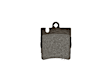 2008 Mercedes Benz CLK350 - Rear Semi-metallic Brake Pad Set, 3.5L 6Cyl, Euroline Series