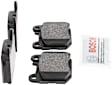 BE874 Rear Blue Series Semi-metallic Brake Pad Set