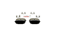 BE892H Rear Blue Series Ceramic Brake Pad Set