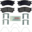 2002 Mazda Protege - Front Ceramic Brake Pad Set, 2.0L 4Cyl, Blue Series