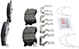 2002 Mazda Protege - Front Ceramic Brake Pad Set, 2.0L 4Cyl, Blue Series