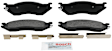 BE897H Blue Series Semi-metallic Brake Pad Set