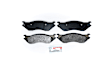 BE897H Blue Series Semi-metallic Brake Pad Set