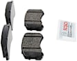 2007 Mitsubishi Lancer - Front Ceramic Brake Pad Set, With Rear Drum Brake, Blue Series