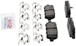 2009 Nissan Rogue - Rear Semi-Metallic Brake Pad Set, Blue Series