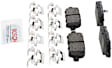 2009 Nissan Rogue - Rear Semi-Metallic Brake Pad Set, Blue Series