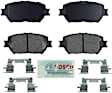 2003 Toyota Camry - Front Ceramic Brake Pad Set, 3.0L 6Cyl, Blue Series